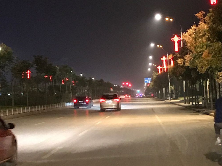 菏澤市鄆城縣水滸路、金河路照明改造
